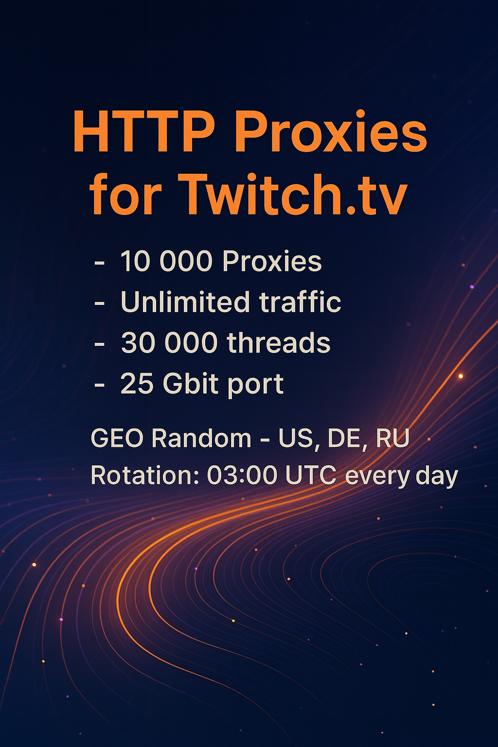 Rubot Proxies for Twitch